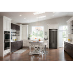 KitchenAid Black Stainless Steel French Door Refrigerator (24.2 Cu. Ft.) - KBFN502EBS