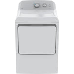 GE White Electric Dryer (7.2 Cu. Ft.) - GTD40EBMKWW