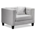 Astin Sofa, Loveseat and Chair and a Half - Grey