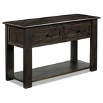 Gable Sofa Table - Weathered Charcoal
