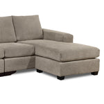 Danielle 2-Piece Sectional with Right-Facing Chaise - Pewter