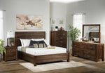 Birmingham 3-Piece King Bed - Dark Oak
