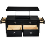 Turner Lift-Top Coffee Table - Black