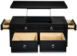 Turner Lift-Top Coffee Table - Black