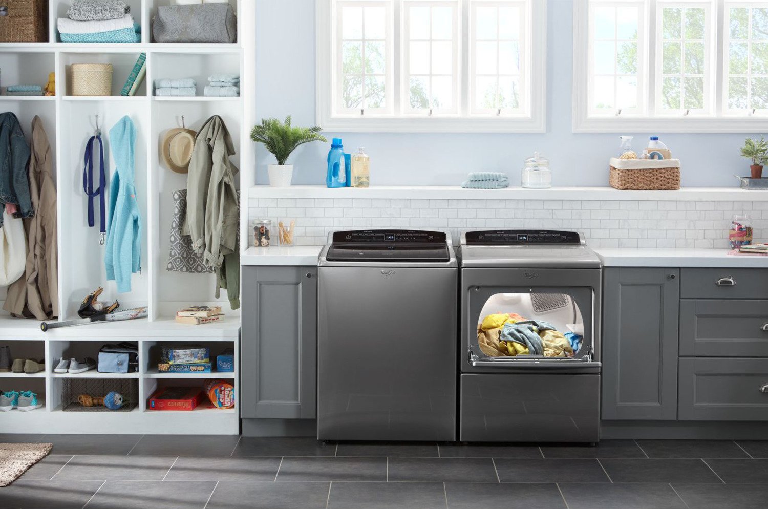 Whirlpool Chrome Shadow Top-Load Washer (5.5 Cu. Ft. IEC) - WTW7500GC