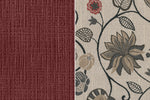 Agnes Sofa, Loveseat and Chair Set - Merlot
