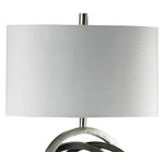 Charm 24" Table Lamp - Brushed Chrome