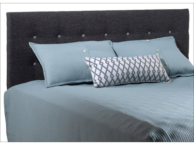 Sunup Queen Headboard - Charcoal