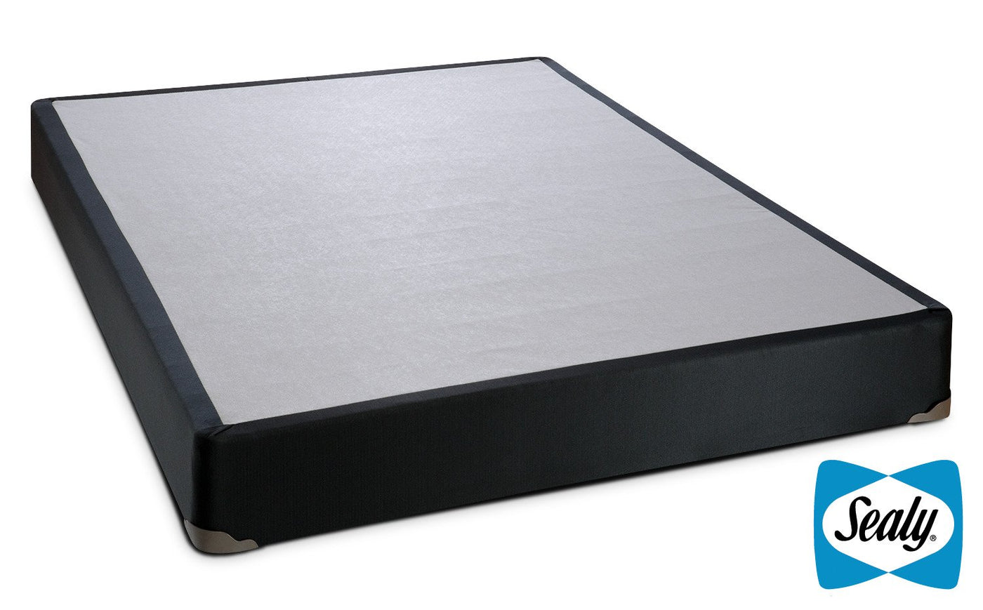 Sealy Charcoal Luxe Twin Boxspring