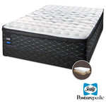 Sealy Entity Plush Queen Mattress and Split Boxspring Set