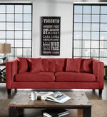 Astin Sofa and Loveseat Set - Red