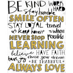 Be Kind Canvas Print (16" X 20")