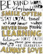 Be Kind Canvas Print (16" X 20")