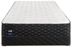 Sealy Narrative Cushion Firm Queen Mattress and Low-Profile Boxspring Set