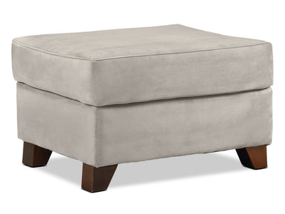 Collier Ottoman - Light Grey