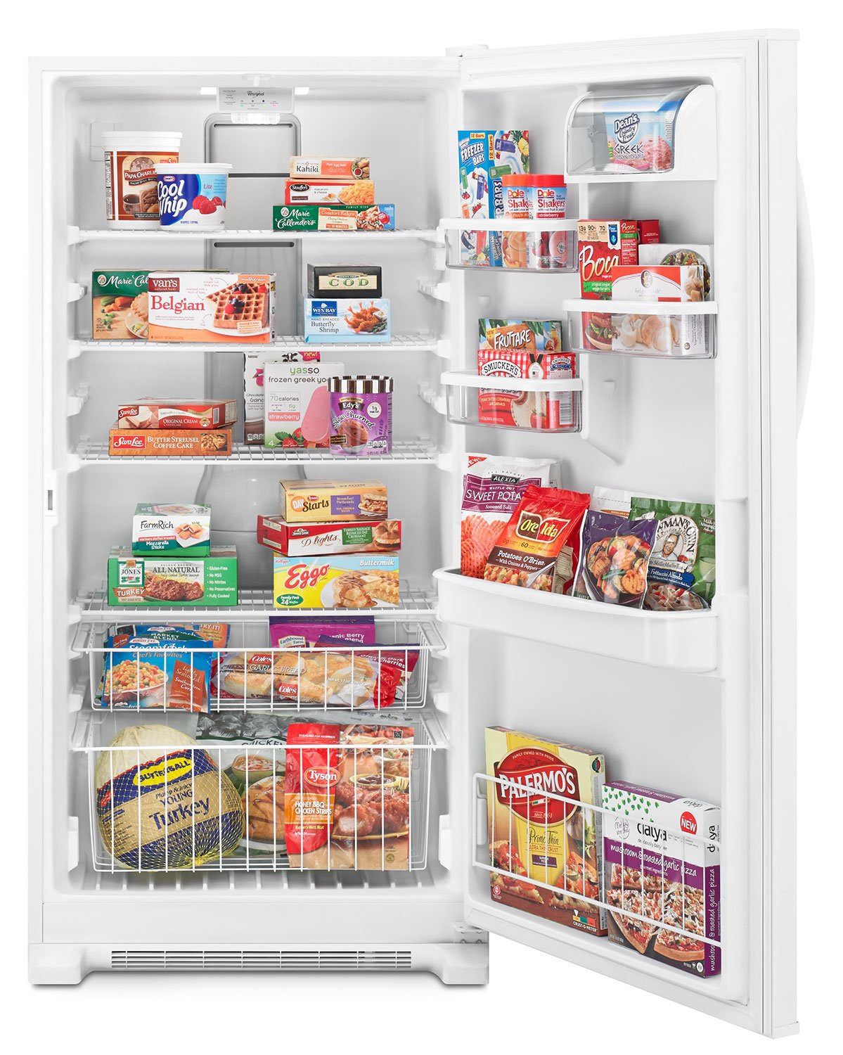 Whirlpool White Frost Free Upright Freezer (19.6 Cu. Ft.) - WZF79R20DW