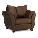 Collier 3 Pc. Living Room Package - Chocolate
