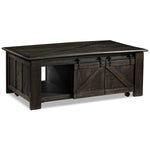 Gable Lift-Top Coffee Table - Weathered Charcoal