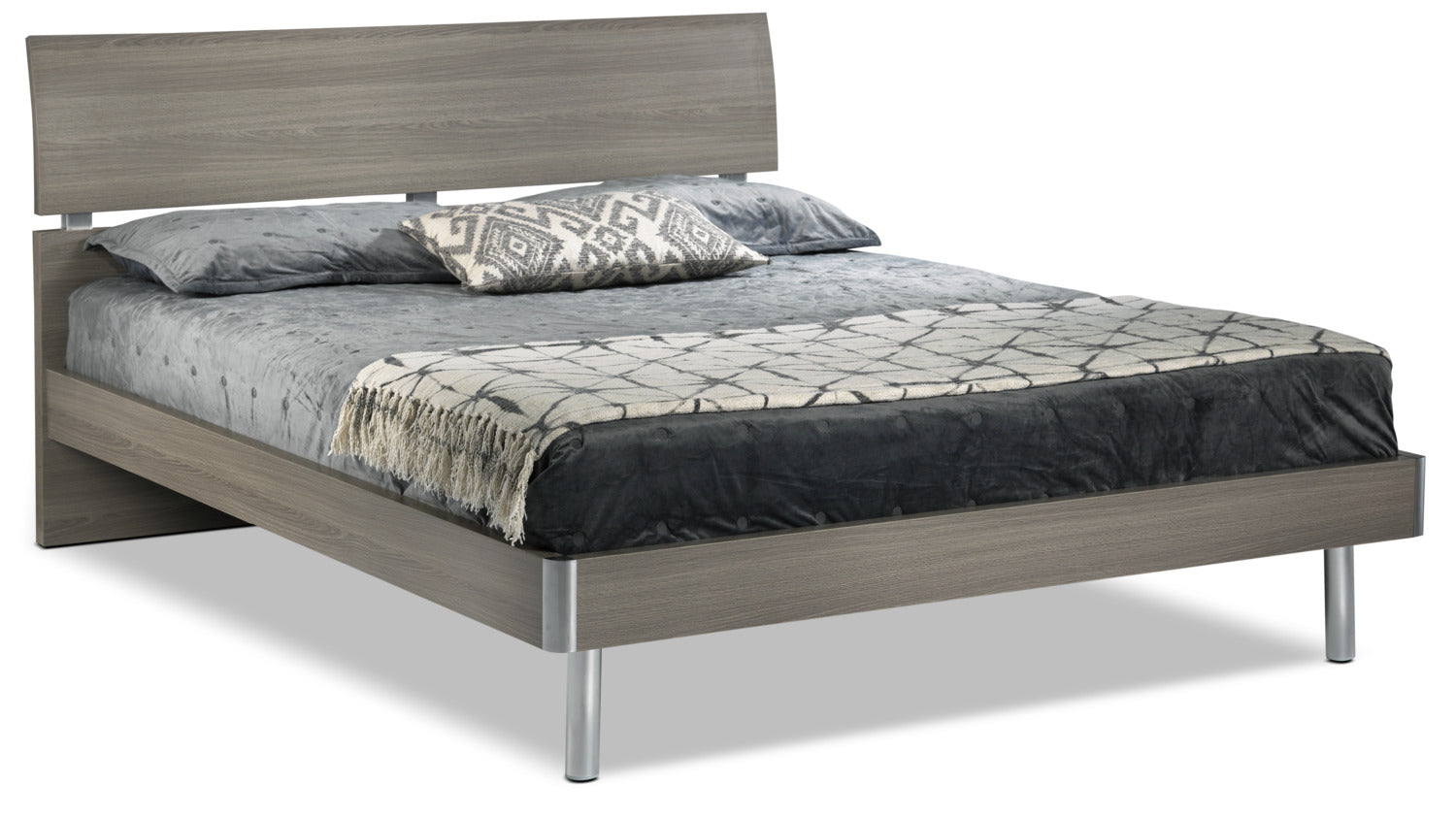 Bellmar 3-Piece Queen Bed - Grey