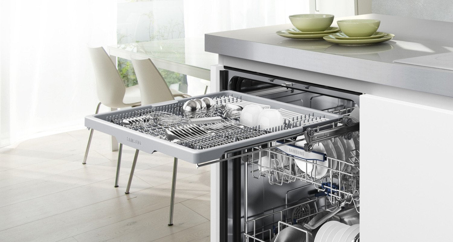Samsung Black Stainless Steel 24" Dishwasher -	DW80K7050UG/AC