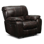 Santorini Power Recliner - Walnut - Open-Box