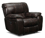 Santorini Power Recliner - Walnut - Open-Box