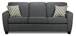 Ashby 2 Pc. Living Room Package w/ Chair - Grey