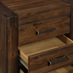 Birmingham 6-Piece King Bedroom Set - Dark Oak