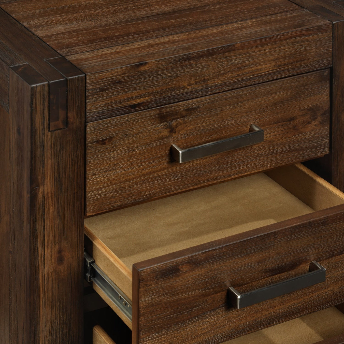 Birmingham 6-Piece King Bedroom Set - Dark Oak