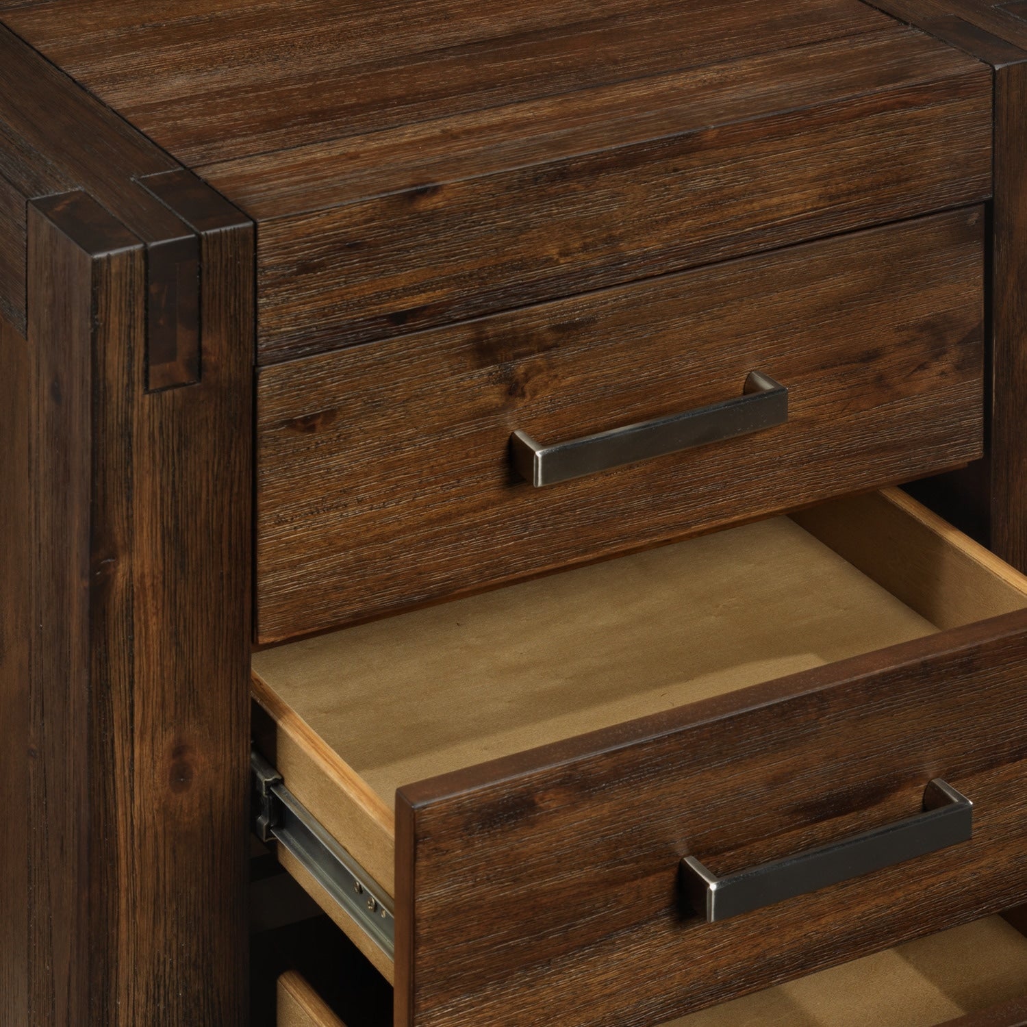 Birmingham 6-Piece King Bedroom Set - Dark Oak