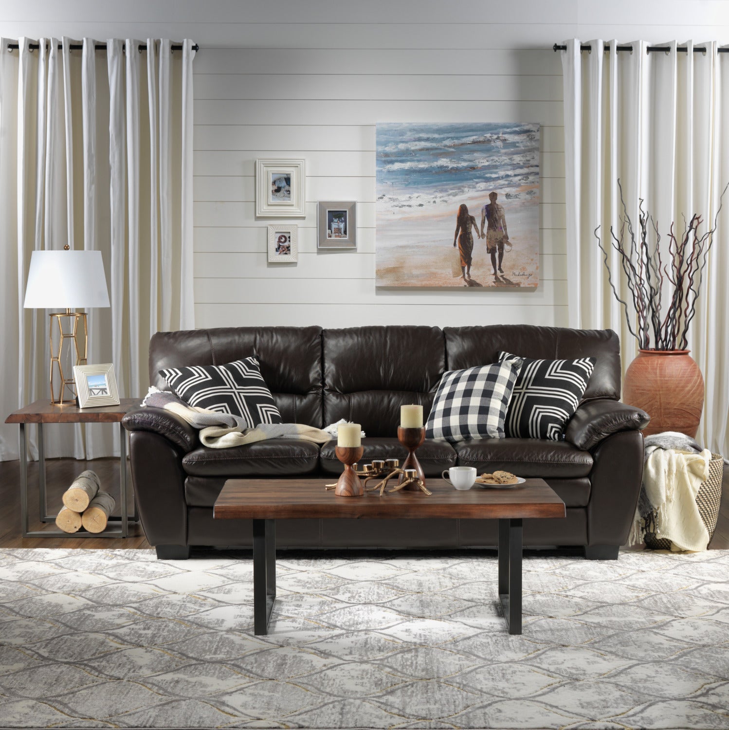 Natura End Table - Walnut