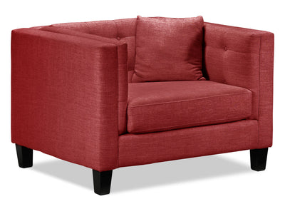 Astin Chair and a Half - Red
