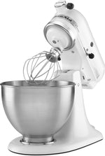 KitchenAid White  Classic Series 4.5-Quart Stand Mixer - K45SSWH