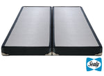 Sealy Charcoal Luxe King Split Low-Profile Boxspring