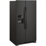Whirlpool Black Side-by-Side Refrigerator (25 Cu. Ft.) - WRS325SDHB