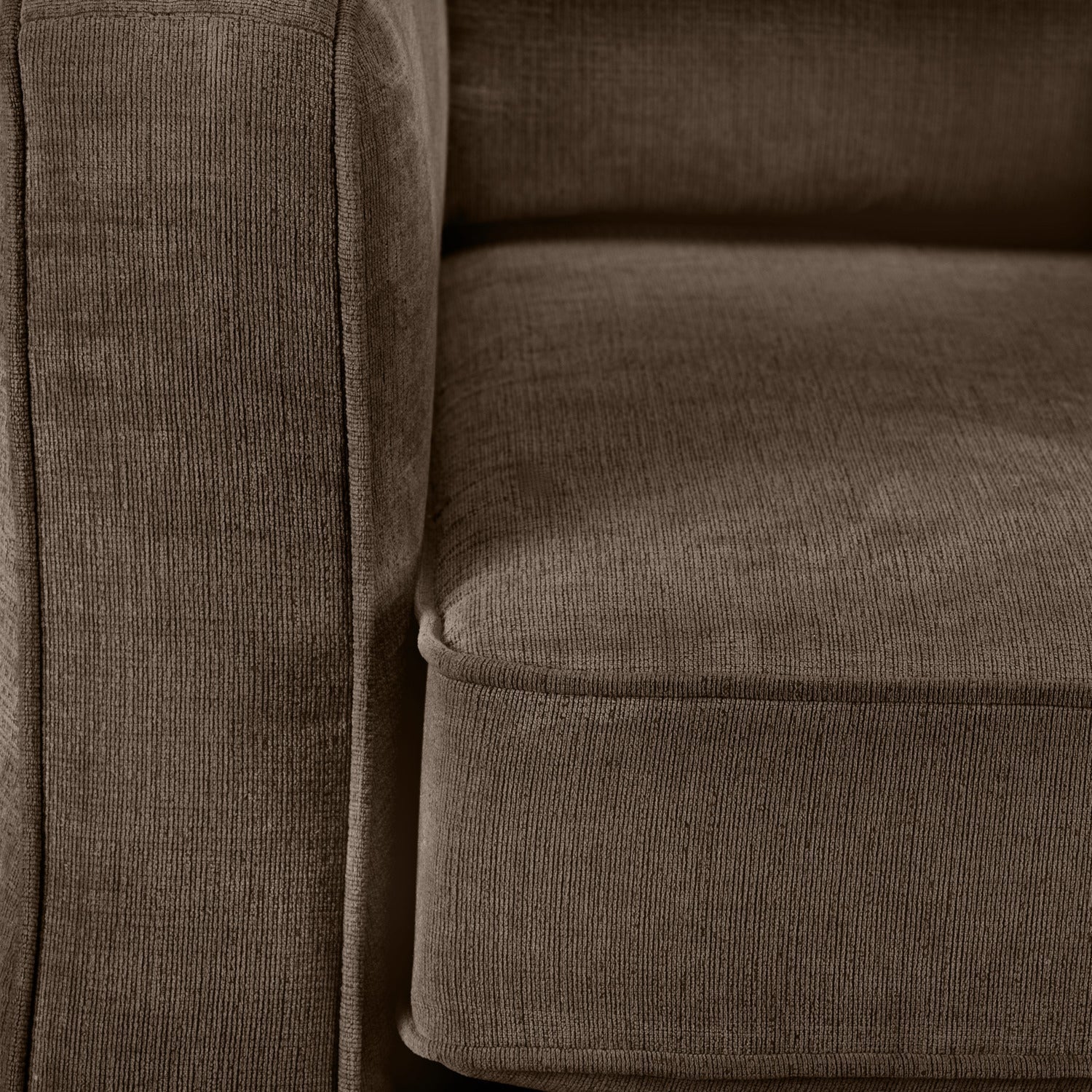 Agnes Sofa, Loveseat and Chair Set - Chocolate