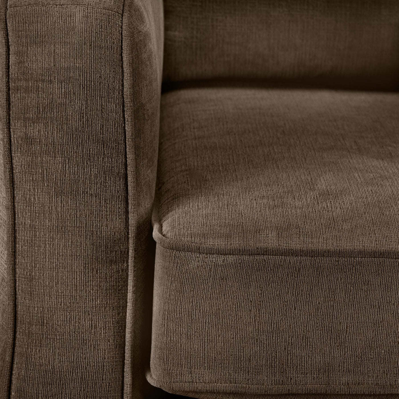 Agnes Sofa and Loveseat Set - Chocolate