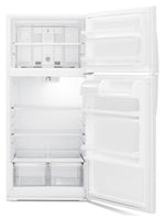 Whirlpool White Top-Freezer Refrigerator (14.3 Cu. Ft.) - WRT134TFDW