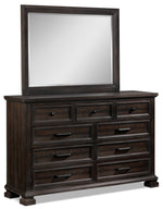 Camelot Dresser - Weathered Dark Brown