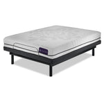 Serta iComfort Eco Levity Firm King Mattress and Motion Essentials III Split Adjustable Base Set