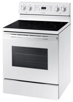 Samsung White Freestanding Electric Convection Range (5.9 Cu. Ft.) - NE59M4320SW/AC