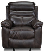 Devon Rocker Recliner - Brown
