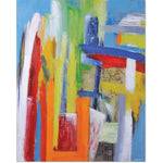 Color Play Canvas Painting (48" X 36")
