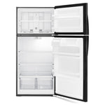 Whirlpool Black Top-Freezer Refrigerator (14.3 Cu. Ft.) - WRT134TFDB