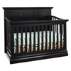 Cameron Convertible Panel Crib - Black