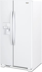 Whirlpool White Side-by-Side Refrigerator (21 Cu. Ft.) - WRS321SDHW