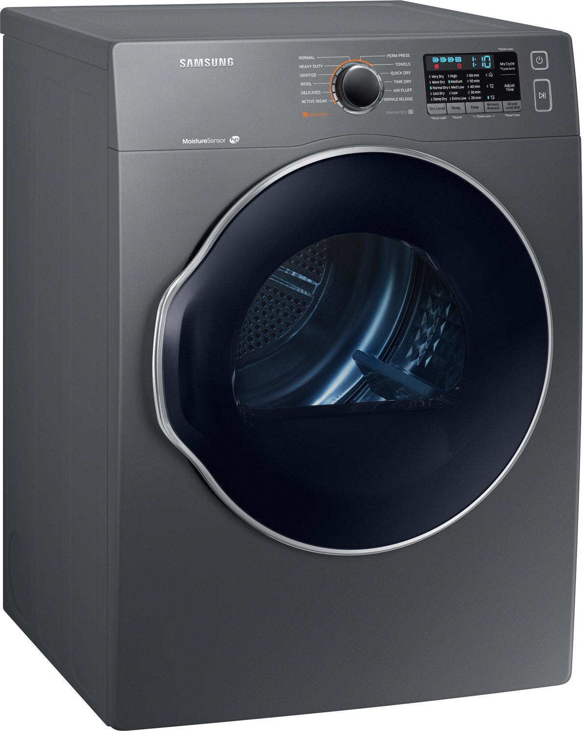 Samsung Grey Electric Dryer (4.0 Cu. Ft.) - DV22K6800EX/AC