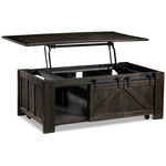 Gable Lift-Top Coffee Table - Weathered Charcoal