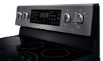 Samsung Black Stainless Steel Freestanding Electric Convection Range (5.9 Cu. Ft.) - NE59J7850WG/AC