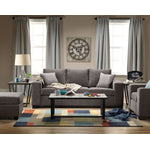 Fava Ottoman - Grey